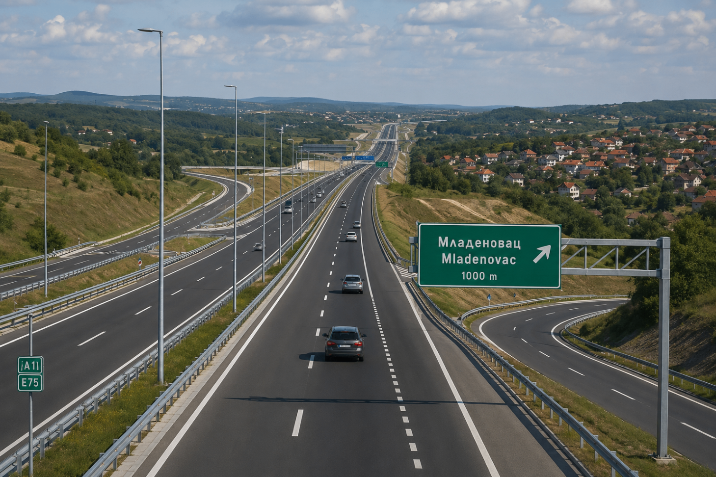 Deonica auto-puta Beograd-Mladenovac