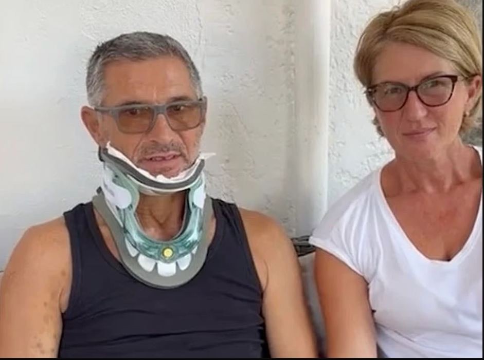 Ljubiša Karović sa suprugom