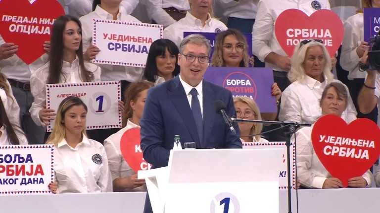 Aleksandar Vučić u Kragujevcu
